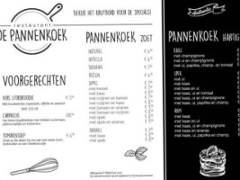 Broeq menu