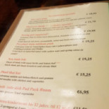 Bandai Thai Zandvoort menu