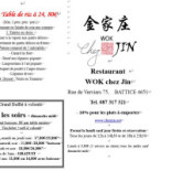 Wok Chez Jin Carta