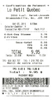 Eethuis Aselin menu