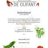 De Olifant Carte