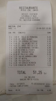 't Wevershuisje menu