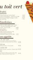 't Klaeoeske Maastricht menu