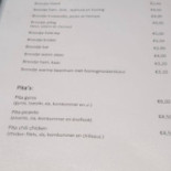 Cafetaria Peet Carta