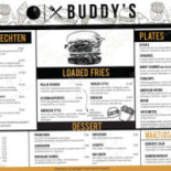 Buddy's Bowling&bites Carte
