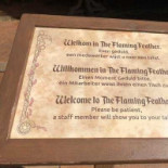 The Flaming Feather Carte