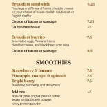 Lunchroom De Stap Carte