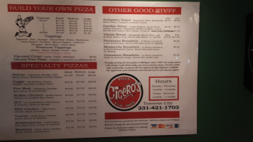 Caro Kookt menu