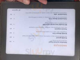Waffle Factory Brussels menu