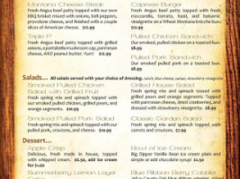 Howdy's Pannenkoek Saloon Carta