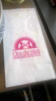 Clos Du Midi menu