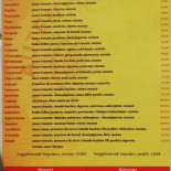 Huyze Begga menu
