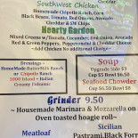 Seli's Noodlebar Carte