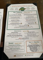 Le Lacet Bleu menu