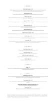 Albert I menu