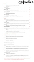 Albert I menu