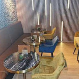 Café Paperclip À l'intérieur