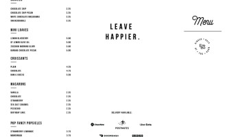 Boeckhaege menu