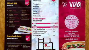 Safi Safi menu