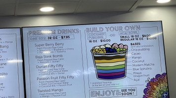 Castor menu