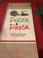 Ensorito Trattoria menu