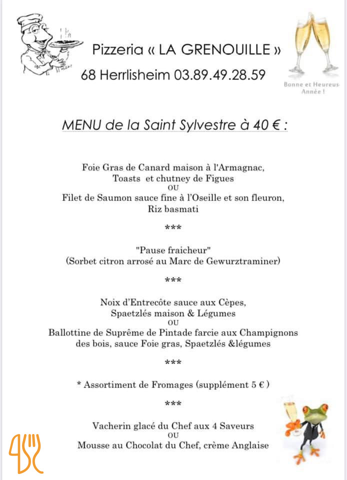 Brasserie De Nieuwe Bosrand Speisekarte