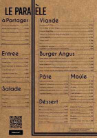 Parallèle Menu