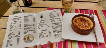 Domein De Bever menu