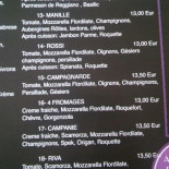 La Brace Grill Carte