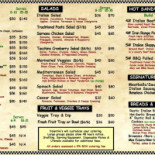 Brasserie De Oase Carta