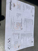 Le Chapeau Blanc menu