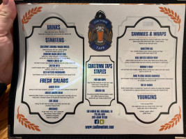 Theatercafé menu