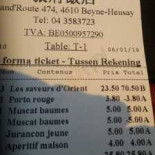 Les Saveurs D'orient Carte