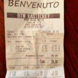 Pizzeria Benvenuto Carte