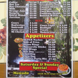 Simone's Kitchen Cardápio