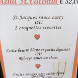 L'abbaye menu