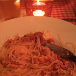 Spaghetti Cafe Asse Comida