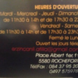 Snack Le Rodem Carte