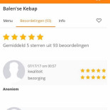 Balen'se Kebap Carte