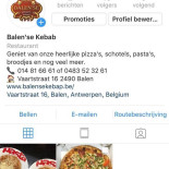Balen'se Kebap Carte