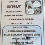 Hoefstad Menu