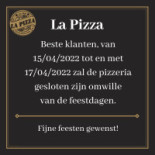 La Pizza Carte