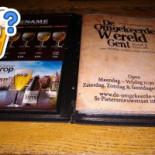 The Upside-down World Carte