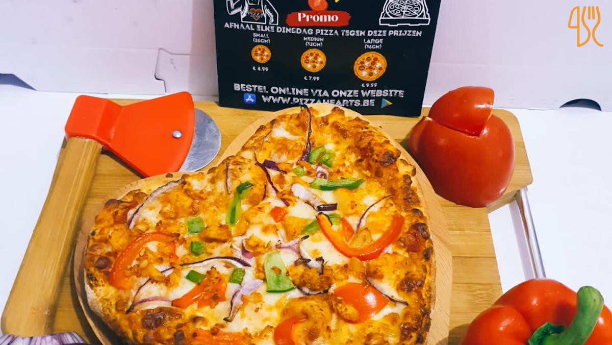 Pizza Burger Heart Carte