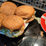 Pizza Burger Heart Nourriture