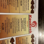 Taverne Koekoek Carte