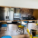 Café De La Gare Dentro