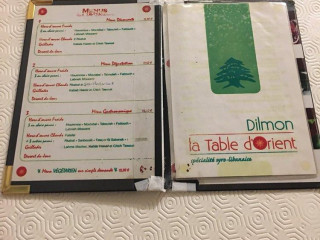 Dilmon La Table D'orient