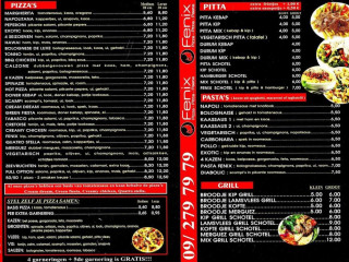 Fenix Pizza Pitta Pasta