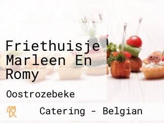 Friethuisje Marleen En Romy